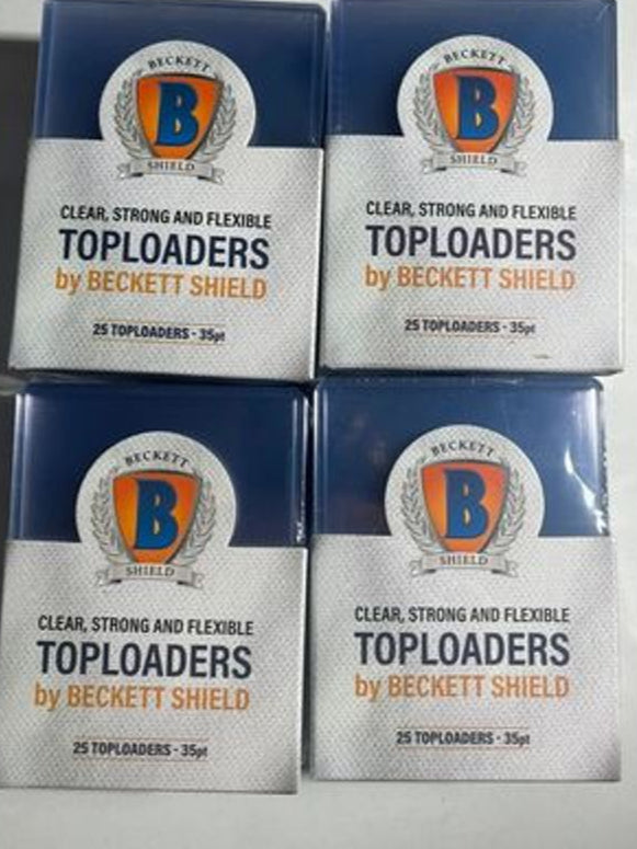 Beckett Shield Top Loader 35pt Toploaders