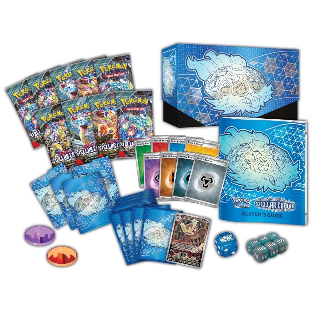 Pokemon Scarlet & Violet 7: Stellar Crown Elite Trainer Box