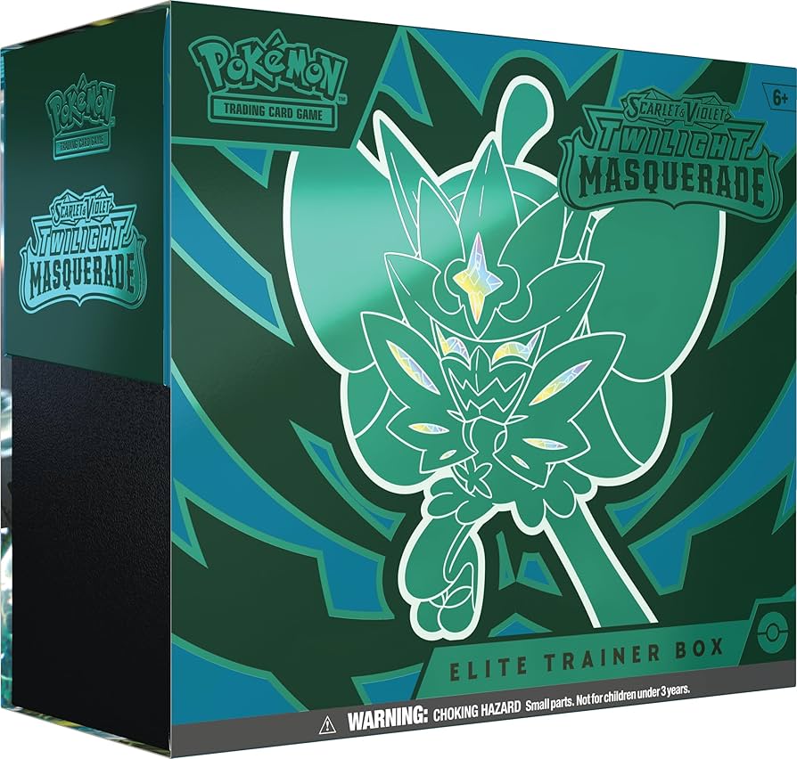 Pokémon TCG: Scarlet & Violet 6 - Twilight Masquerade - Elite Trainer Box