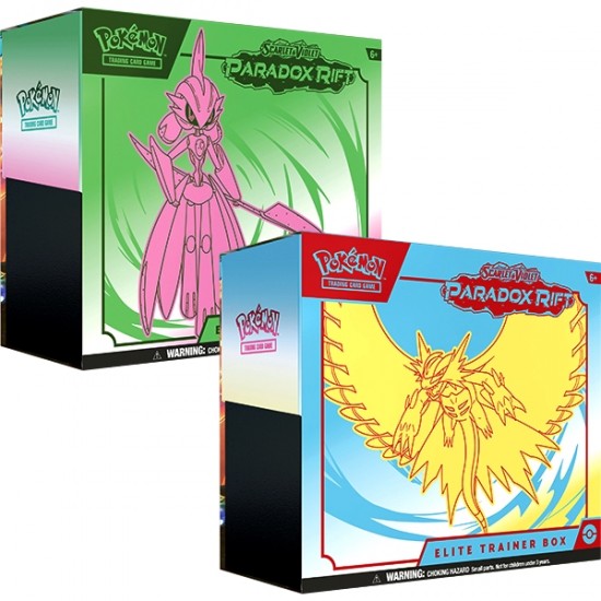 Pokemon Scarlet & Violet 4: Paradox Rift Elite Trainer Box