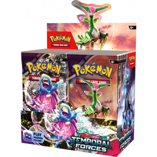 Pokemon Scarlet & Violet 5: Temporal Forces Boosters