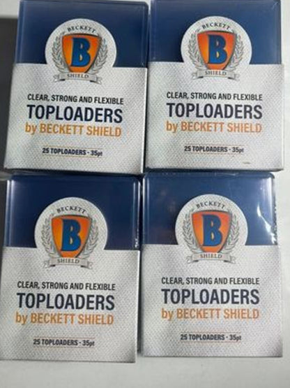 Beckett Shield Top Loader  35pt Toploaders