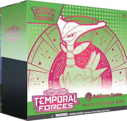 Pokemon Scarlet & Violet 5: Temporal Forces Elite Trainer Box pre order