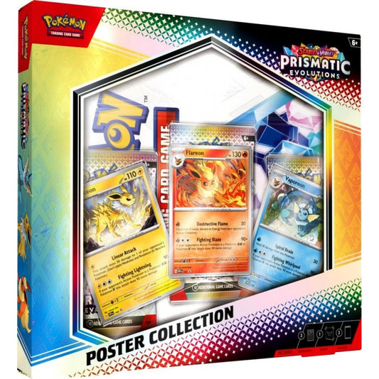 Pokemon Scarlet & Violet 8.5: Prismatic Evolutions Poster Collection