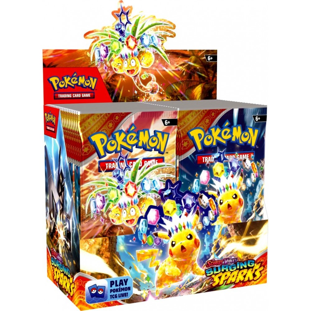 Pokemon Scarlet & Violet 8: Surging Sparks Boosters