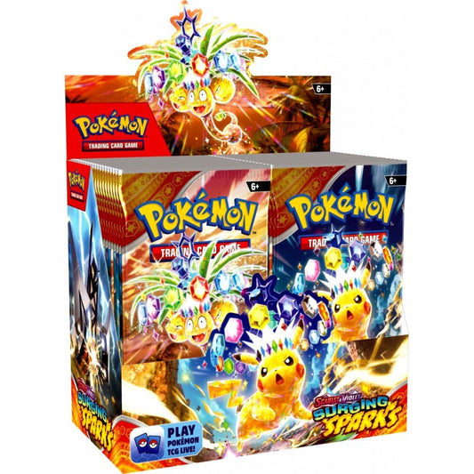 Pokemon Scarlet & Violet 8: Surging Sparks Boosters